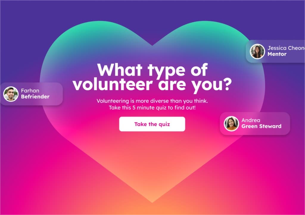 Volunteer management and scheduling preview